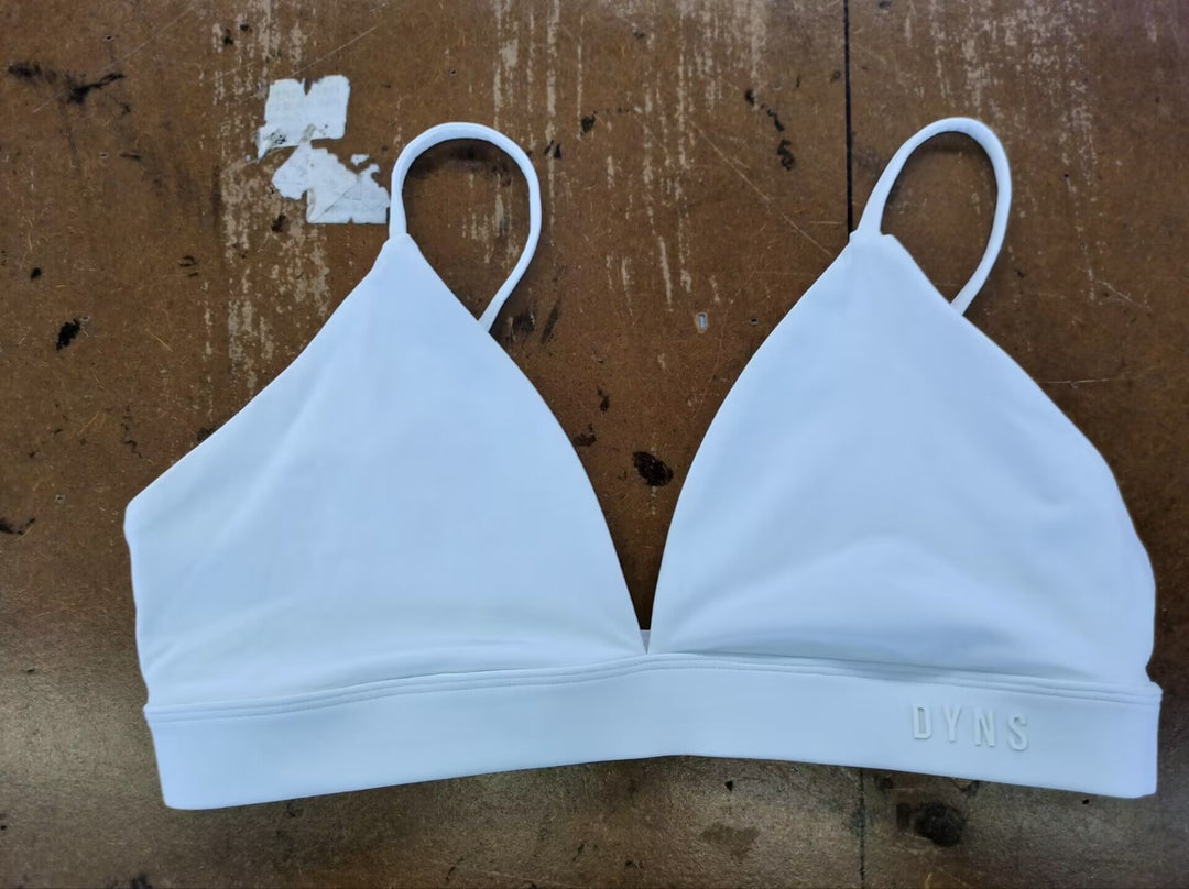 2 X LARGE - Aura - Triangle Bralette - White