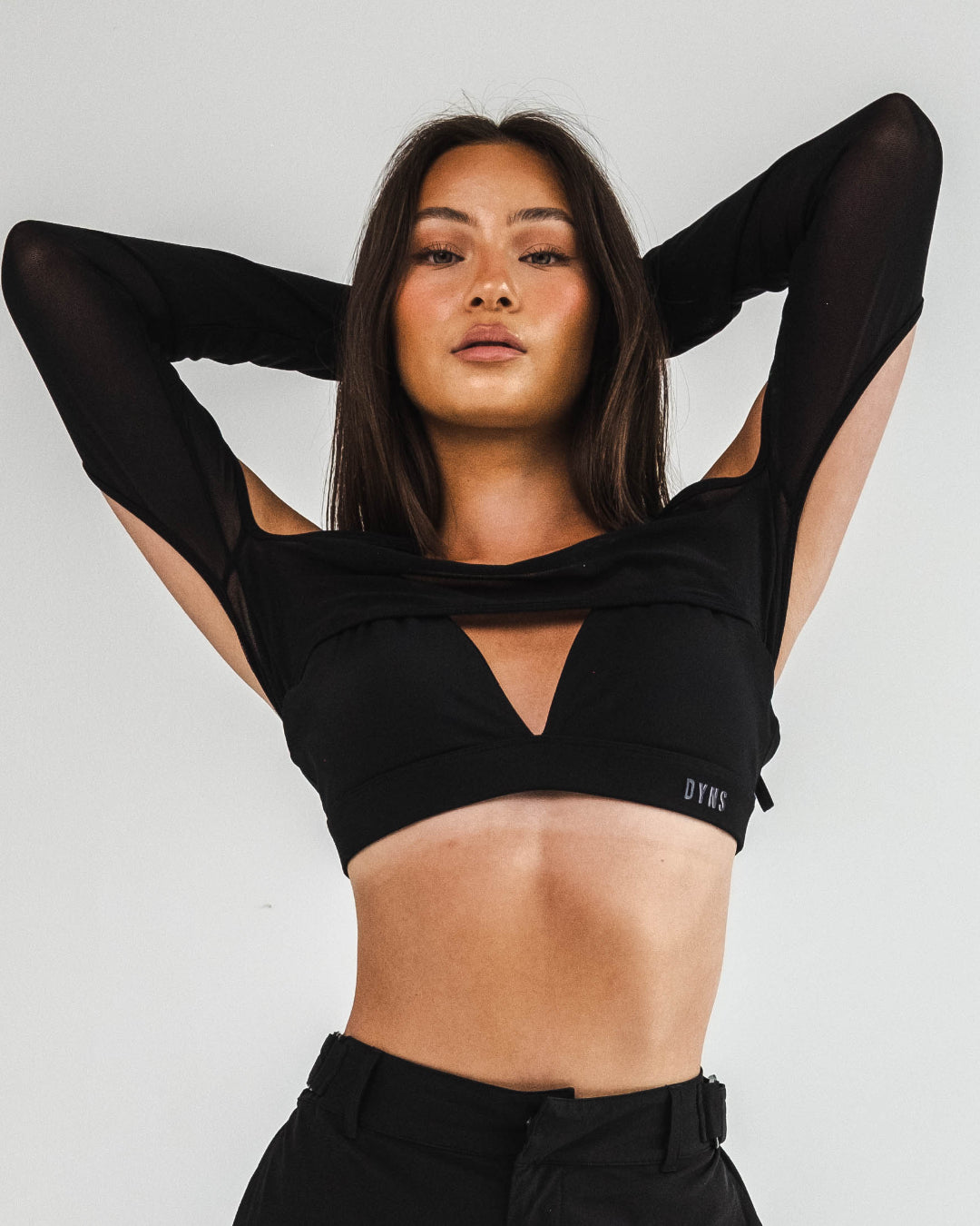 2 X LARGE - Aura - Triangle Bralette - Black