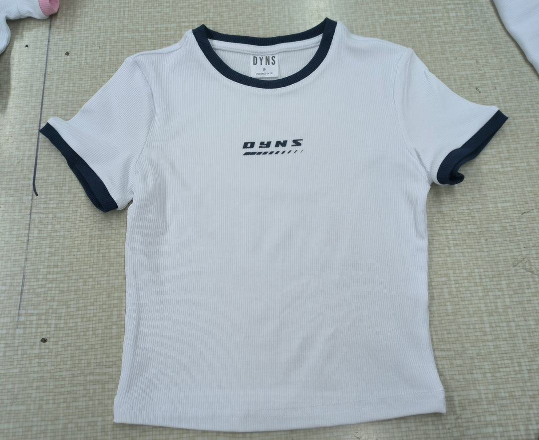 MULTIPLE SIZES - Bliss Cap Sleeve Tee - Navy