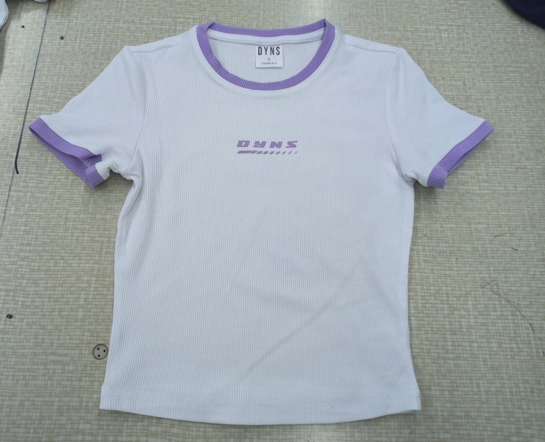 MULTIPLE SIZES - Bliss Cap Sleeve Tee - Violet
