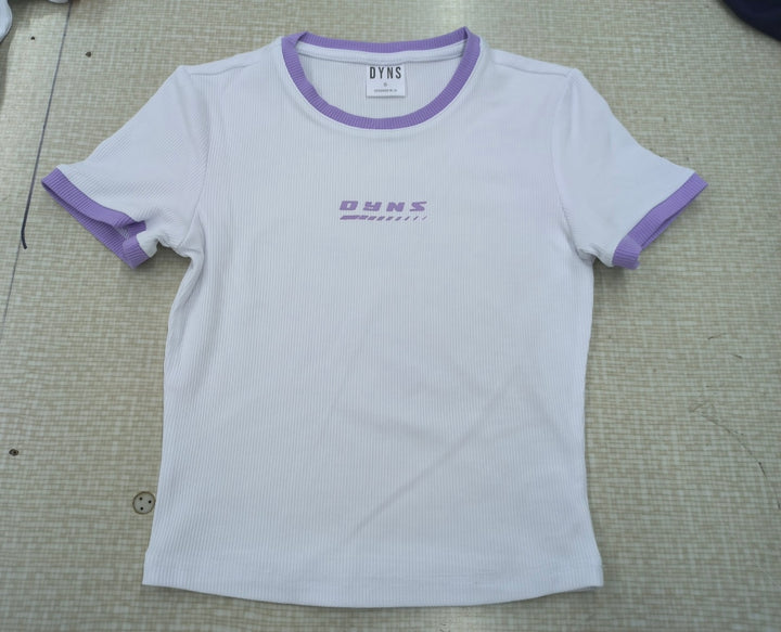 MULTIPLE SIZES - Bliss Cap Sleeve Tee - Violet
