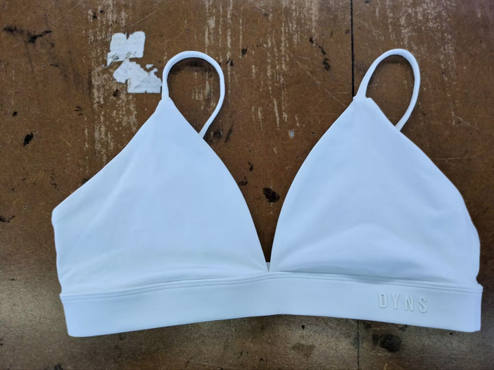 2 X LARGE - Aura - Triangle Bralette - White