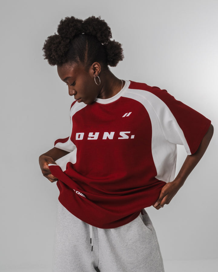 LIMITED EDITION Varsity Top - Cherry Red